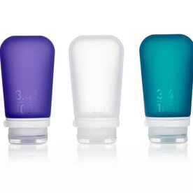 GoToob 3 Pk Lge Cl/Pur/Teal