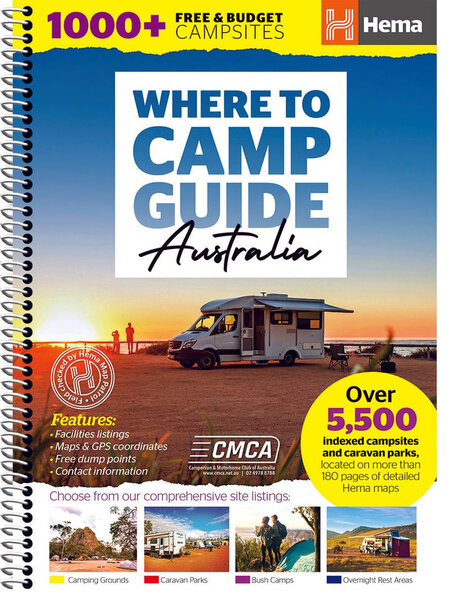 Hema - Where To Camp Guide Australia
