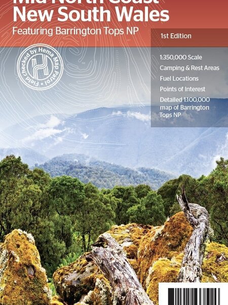 Hema Mid North Coast New South Wales Map