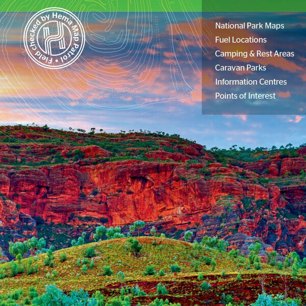 Hema Savannah Way - Cairns to Broome Map