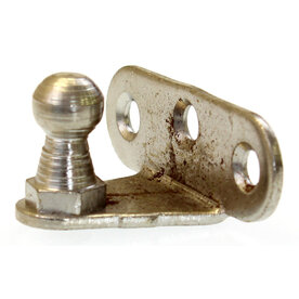 Gas Strut Bracket 3 Hole, Medium Profile, Zinc Plated
