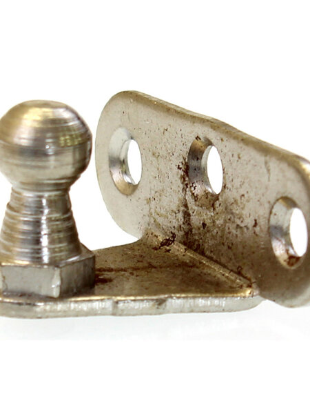 Gas Strut Bracket 3 Hole, Medium Profile, Zinc Plated