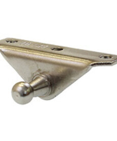 Gas Strut Bracket, 90 Degree, Low Profile, Zinc Plated