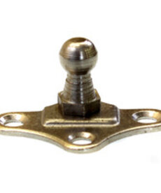 Gas Strut Bracket. 3 Hole, Zinc Plated