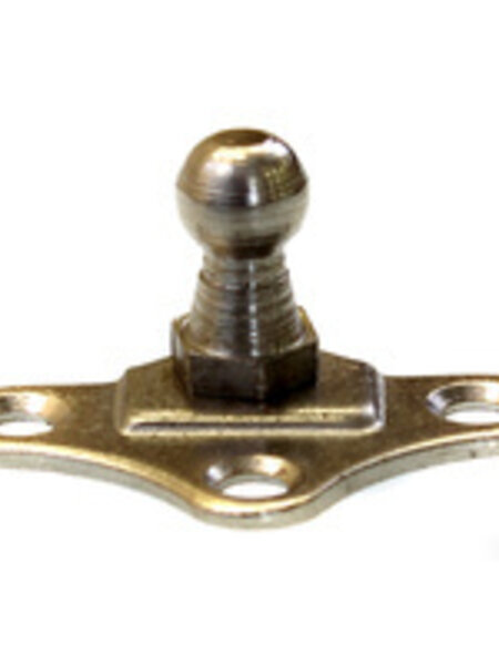 Gas Strut Bracket. 3 Hole, Zinc Plated