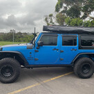 GMF 4x4 Fender Mount Antenna Bracket - Jeep Wrangler JL
