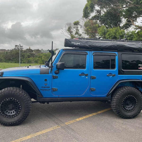 GMF 4x4 Fender Mount Antenna Bracket - Jeep Wrangler JL