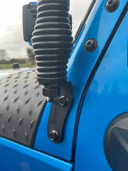 GMF 4x4 Fender Mount Antenna Bracket - Jeep Wrangler JL