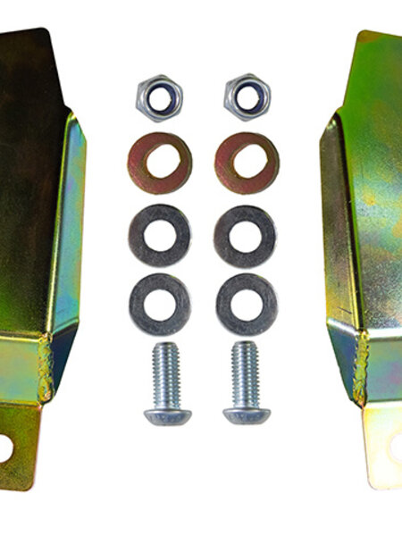 Superior Engineering Rear Shock Guards (Pair) - Toyota LandCruiser 300 Series