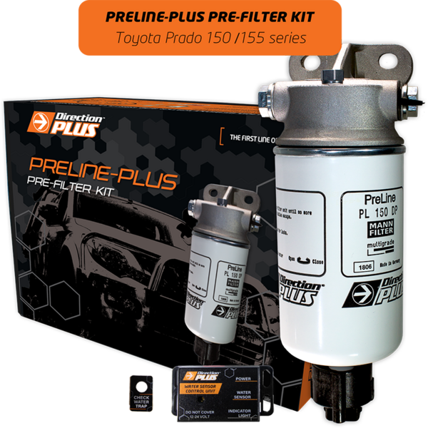 Direction Plus - Preline Plus Pre filter Kit - suit Prado 150/155 Series