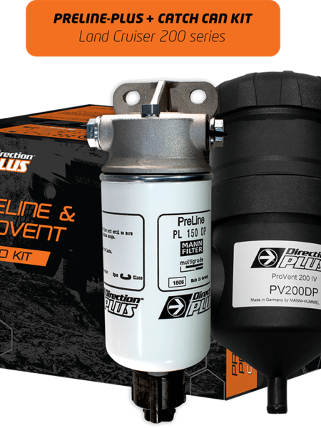 Direction Plus - PRELINE-PLUS PRE-FILTER + PROVENT COMBO KIT LAND CRUISER 200 SERIES