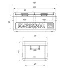 Evakool DownUnder 80L Dual Zone Fridge/Freezer