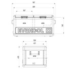 Evakool Downunder 95L Dual Zone Fridge/Freezer