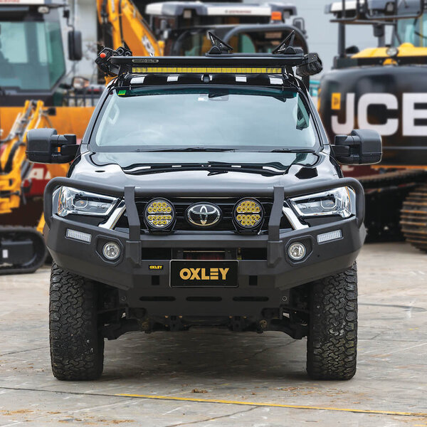 Oxley Bullbar - Suit Toyota Hilux 09/2020+ with Fogs and Tow Points