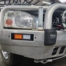 The 4wd Zone Bullbar Indicator/Parker LED Indicator/Park Lights and Infill Plates - Black - Pair