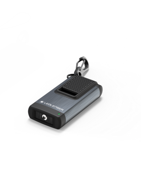 Ledlenser K4R 120lm Rechargeable LED Pocket Keyring -  Grey