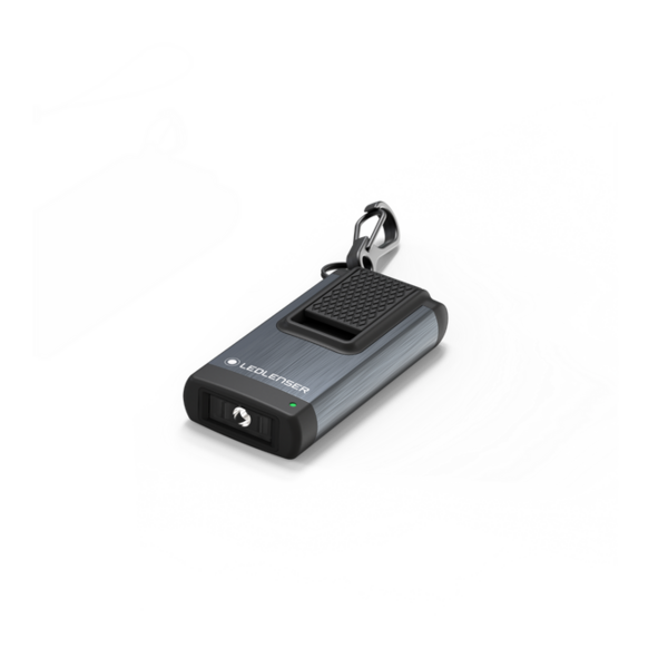 Ledlenser K4R 120lm Rechargeable LED Pocket Keyring -  Grey