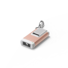 Ledlenser K4R 120lm Rechargeable LED Pocket Keyring -  Rose Gold