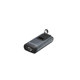 Ledlenser K6R 400lm Rechargeable LED Pocket Keyring  With Red Light Mode - Grey
