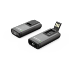Ledlenser K6R 400lm Rechargeable LED Keyring with 4Gb  Flash Memory Storage Red Light Mode - Grey