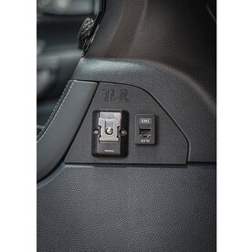 TLR - UHF Microphone Mount – Ford Ranger / Everest / Ranger Raptor – Centre console Right Hand Side