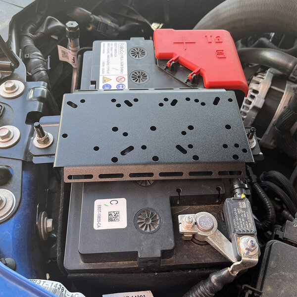 TLR - Electrical Accessory Bracket – Ford Ranger RA / Ranger Raptor RA / Everest (Next Gen) – VW Amarok (2nd Gen) – OEM Battery