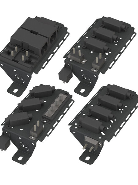TLR Products TLR - Electrical Accessory Bracket – Ford Ranger RA / Ranger Raptor RA / Everest (Next Gen) – VW Amarok (2nd Gen) – OEM Battery