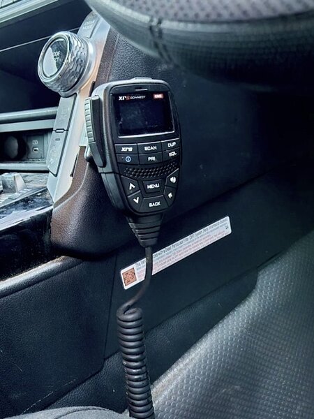 GMF 4x4 Toyota LandCruiser 300 Series No Drill UHF Handpiece Mount