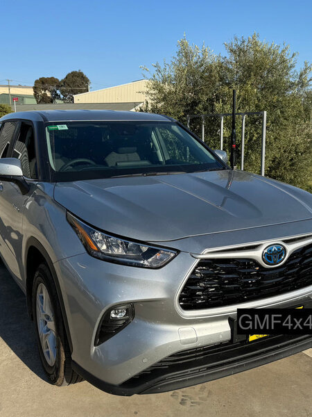 GMF 4x4 Toyota Kluger 2021+ Bonnet Aerial UHF Antenna Bracket - Passenger Side