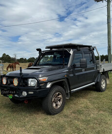 GMF 4x4 - Toyota Landcruiser LC79/78 2012-2023 Fender Aerial UHF Antenna Bracket Passenger Side