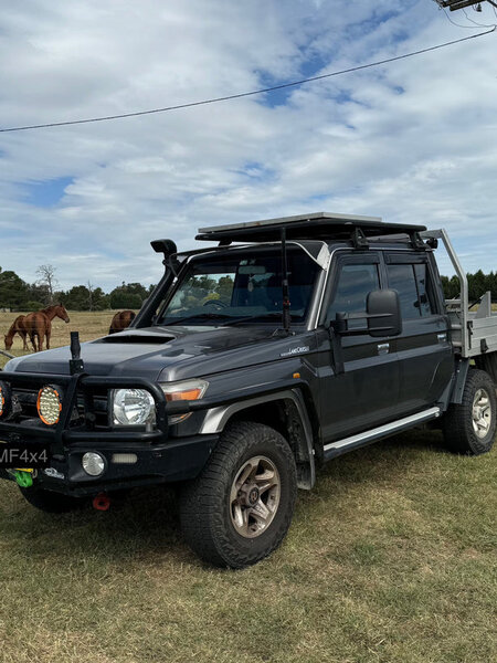 GMF 4x4 - Toyota Landcruiser LC79/78 2012-2023 Fender Aerial UHF Antenna Bracket Passenger Side