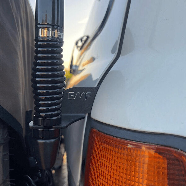 GMF 4x4 - Landcruiser LC80 Aerial UHF Antenna Tailgate Bracket Passenger Side