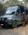 GMF 4x4 GMF 4x4 Bonnet Hinge Mounted UHF Antenna Bracket - Suit Mercedes Sprinter Van 2019+ - Passenger