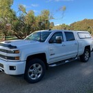 GMF 4x4 - Chevrolet Silverado 2500 Bonnet Aerial UHF Antenna Bracket 2015-2019 - Passenger Side