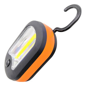 Wildtrak - Oval Magnetic Work Light with Hook and Batteries