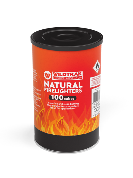 Wildtrack - WOODEN FIRELIGHTERS 100 PACK