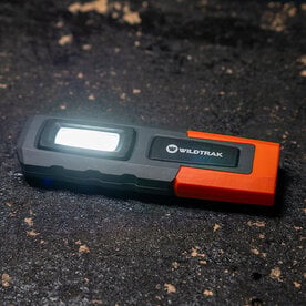 Wildtrack - Handheld Work Light, Rechargeable, Duel Lighting Modes, 180 Swivel, Magnetic Base, USB-C Fast Charge, Water & Shock Proof