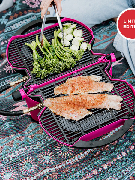NomadiQ NomadiQ Portable BBQ - Pink
