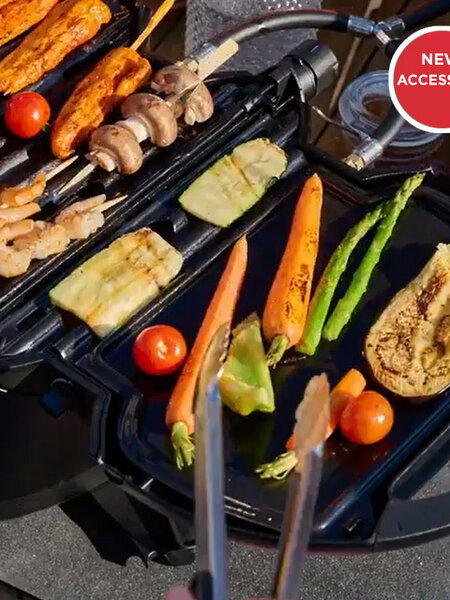 NomadiQ Portable BBQ Grill Plate Steel
