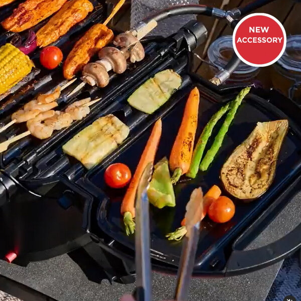 Portable BBQ Grill Plate Steel