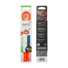 Nite-Ize Gear Tie Reusable Rubber Twist Tie 18 in - 2 Pack - Bright Orange