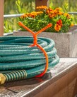 Nite Ize Gear Tie Reusable Rubber Twist Tie 12in - 2 Pack - Bright Orange