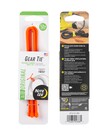 Nite Ize Gear Tie Reusable Rubber Twist Tie 12in - 2 Pack - Bright Orange