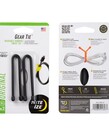 Nite-Ize Gear Tie Reusable Rubber Twist Tie 6 in - 2 Pack - Black