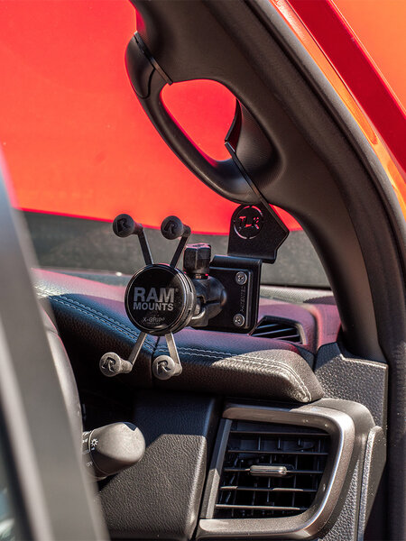 TLR Products TLR - Quadlock/RAM Mount – Mazda BT50 TF Series / Isuzu Dmax RG Series / Isuzu MUX – Drivers Side Grab Handle