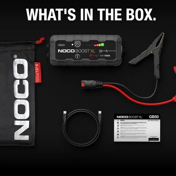NOCO BOOST 12V 1500A JUMP STARTER