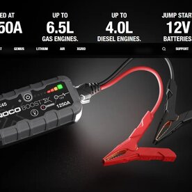 NOCO 1250A 12V Boost X UltraSafe Jump Starter