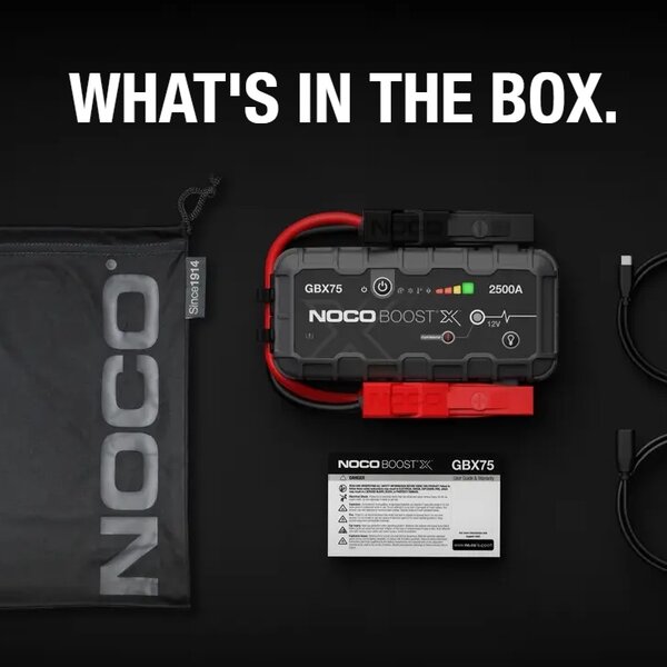 NOCO 2500A 12V Boost X UltraSafe Jump Starter