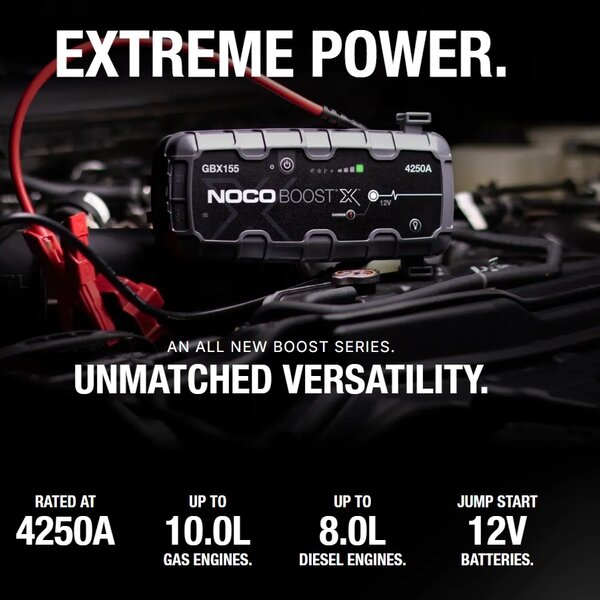 NOCO 4250A 12V Boost X UltraSafe Jump Starter