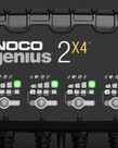 NOCO GENIUS2X4 6/12V 8A 4-BANK BATTERY CHARGE